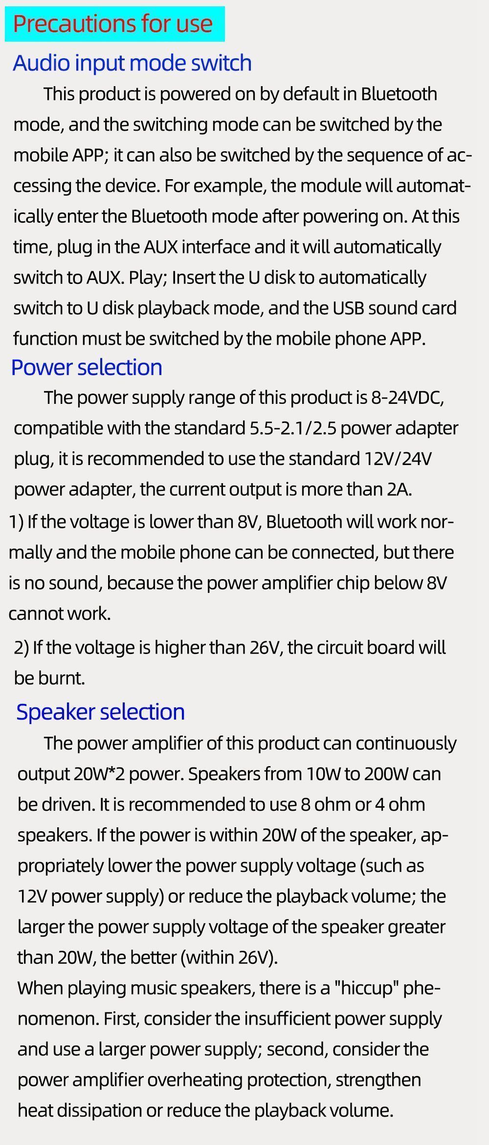 XY-KA15H-20W20W-Stereo-bluetooth-50--AUX--U-Disk--Sound-Card-Power-Amplifier-Board--Speaker-Audio-Am-1766643