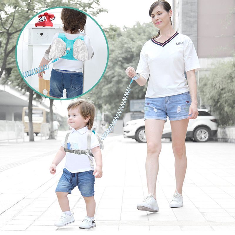 2-in-1-Anti-Lost-Kids-Toddler-Leash--Harness-Toddler-Child-Safety-Security-Harness-Buddy-Mommys-Help-1662933
