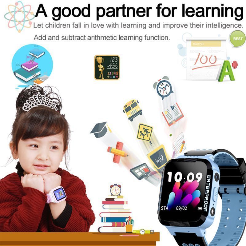 Kids-Swimming-Smart-Watch-Touch-Screen-Smart-Bracelet-GPRSLBS-Anti-Lost-Location-with-Camera-Support-1549201