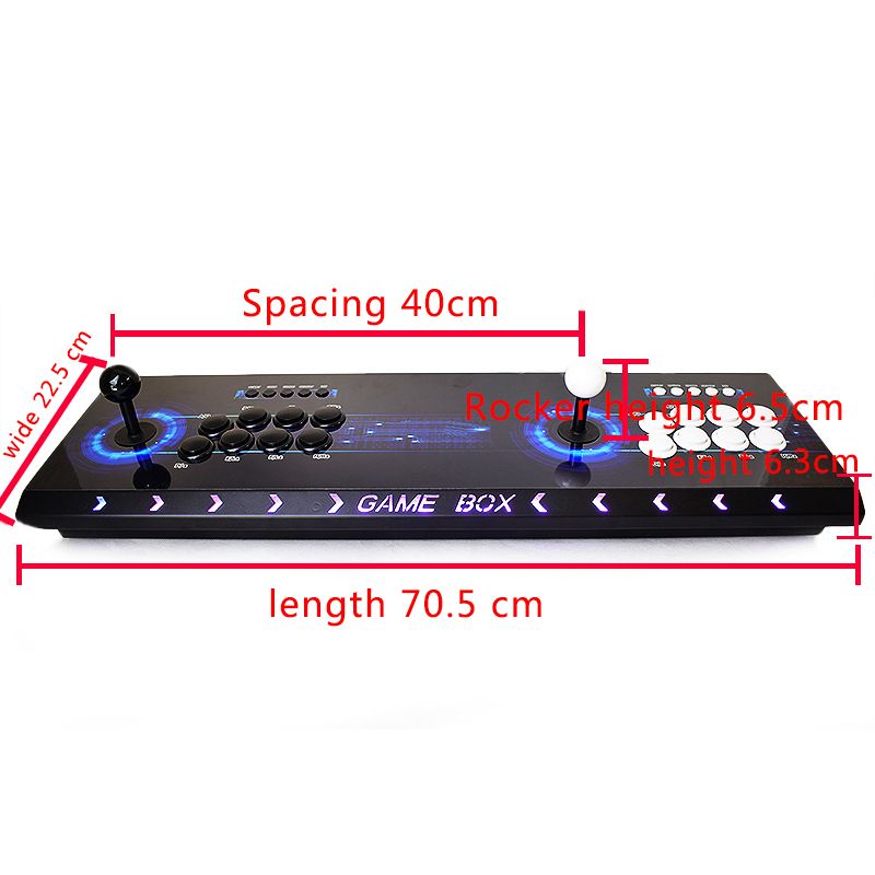 Raspberry-Pie-3B-14000-in-1-Arcade-Game-Console-Stick-PC-Game-Joystick-USB-Fightstick-Controller-for-1610681