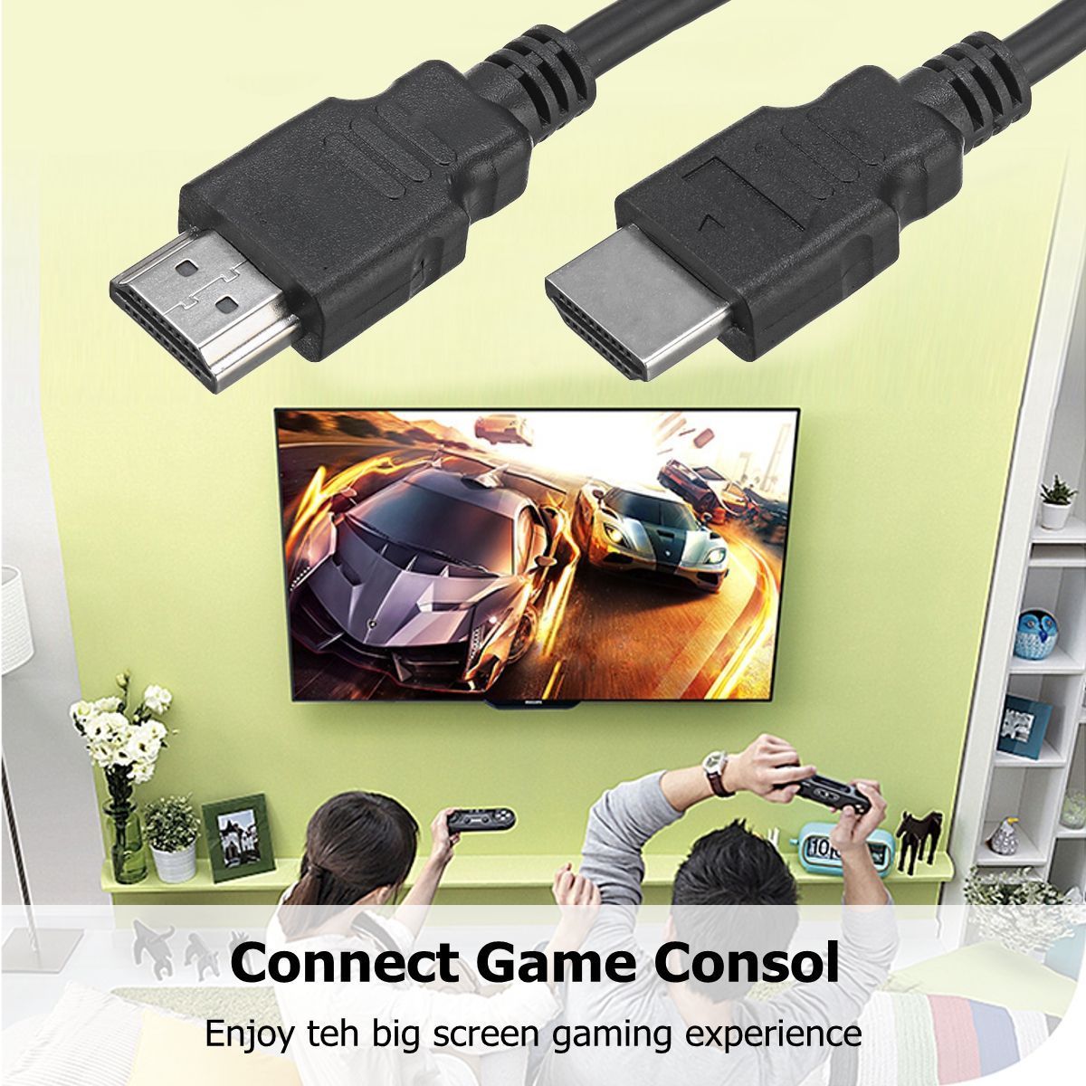 1M-High-Definition-Multimedia-14mm-Audio-Cable-for-Video-Game-Console-HD-TV-DVD-Players-DVR-1440470
