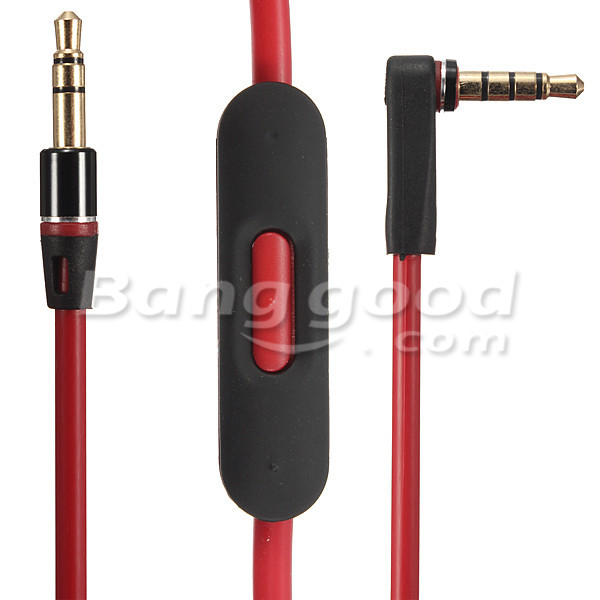 35mm-L-Jack-Audio-Cable-Wire-Replacement-For-Beats-Solo-And-Others-937618