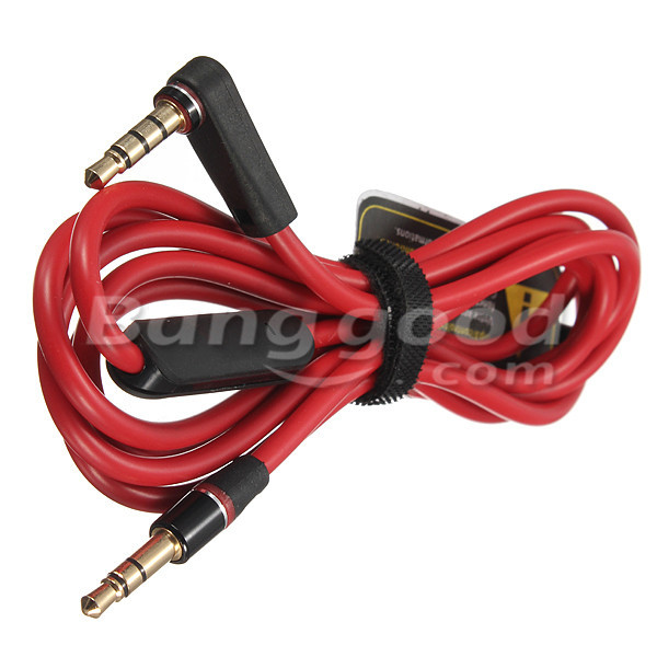 35mm-L-Jack-Audio-Cable-Wire-Replacement-For-Beats-Solo-And-Others-937618