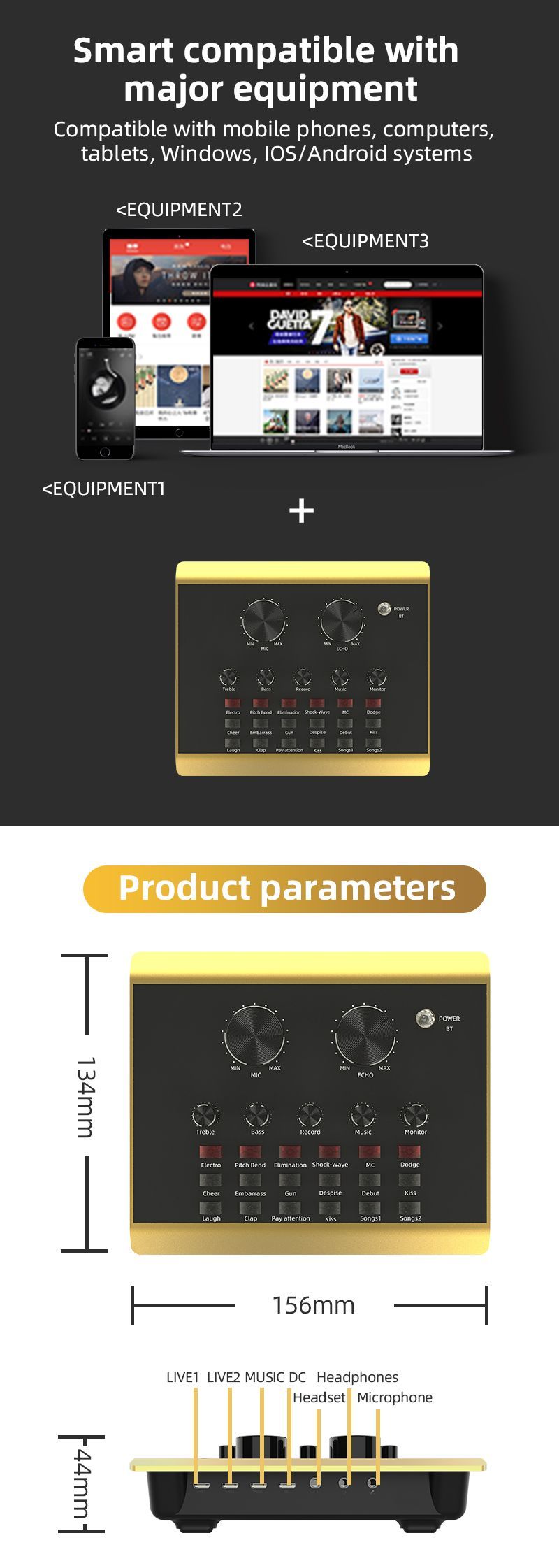 Bakeey-L8-Live-Sound-Card-bluetooth-Sound-Card-Studio-KTV-Voice-Chat-Live-Broadcast-Mixing-Effect-Po-1747311