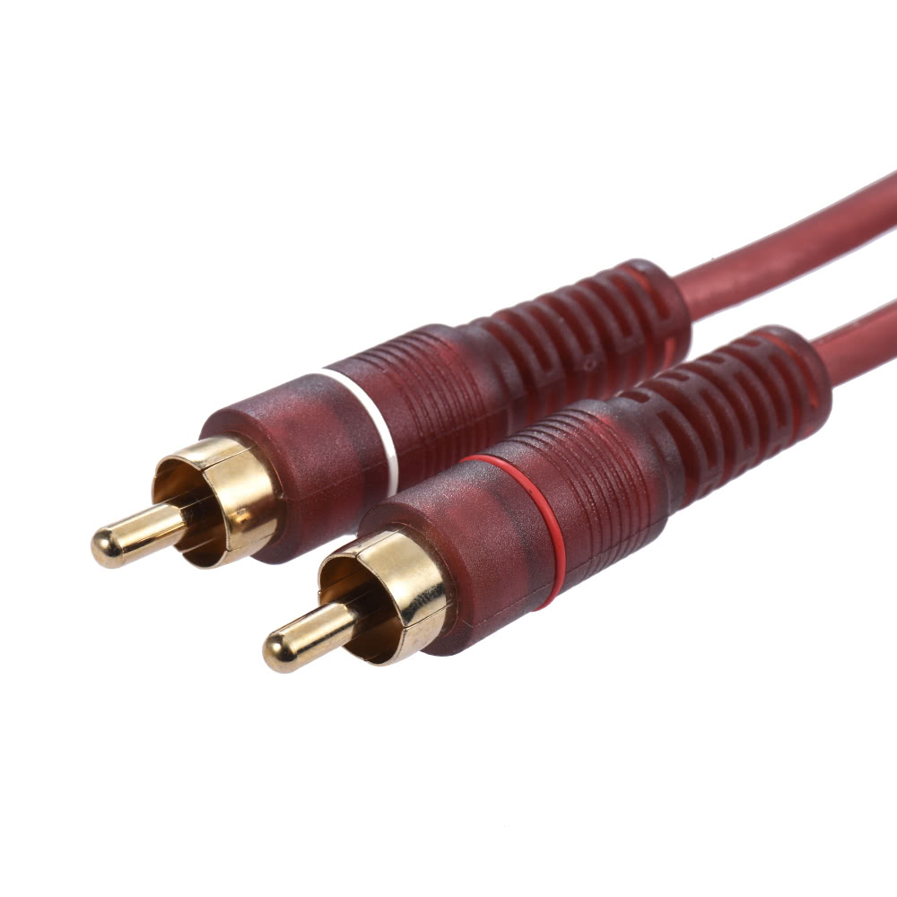 Dual-RCA-to-Dual-TS-635mm-Audio-Cable-Audio-Signal-Cable-for-Mixer-Amplifier-Speaker-Red-1596903