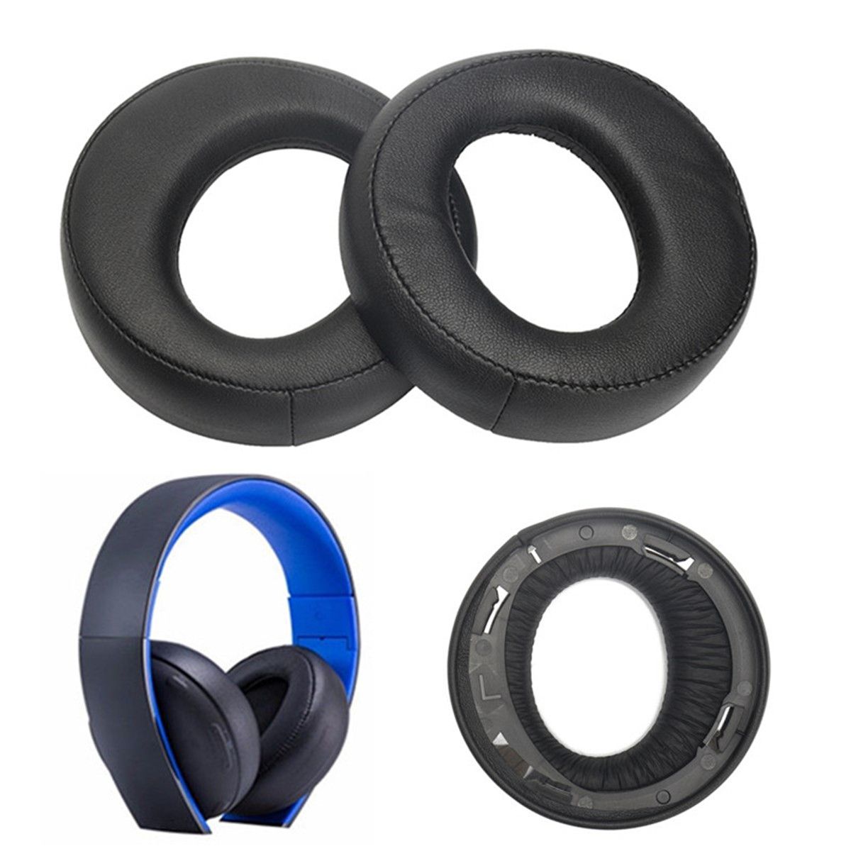 Earpad-Cushion-For-Sony-Blue-for-SONY-Gold-Wireless-Stereo-Headphone-Headset-PS3-PS4-71-L-R-1412687