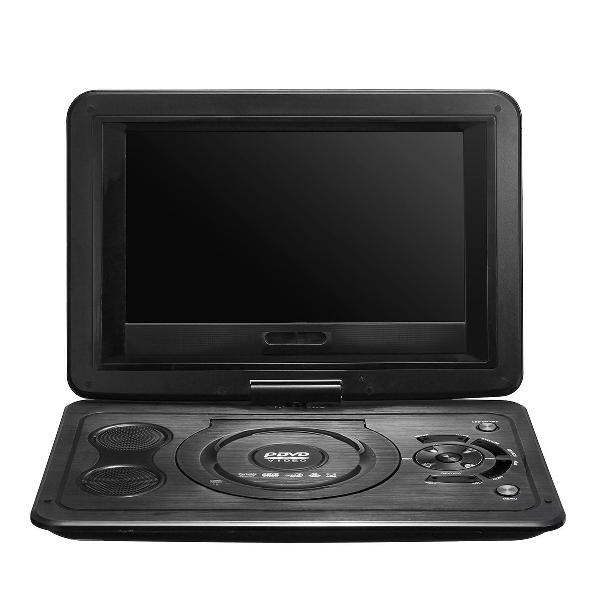Portable-139inch-3D-Car-TV-HD-DVD-Player-270deg-Rotate-USB-300-Games-with-Remote-1558424