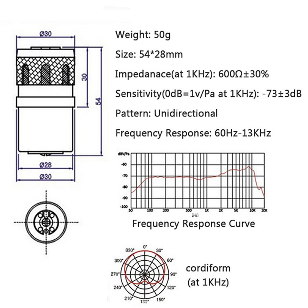 Replacement-Shockproof-Studio-Condenser-Recording-Wireless-Microphone-Cartridge-for-Shure-BETA58-1413943