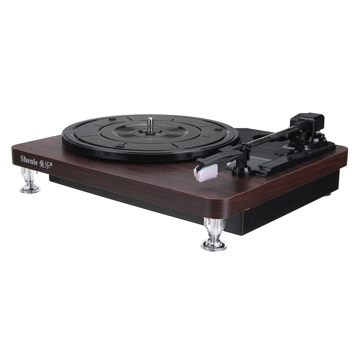 Shenle-33RPM-Antique-Gramophone-Turntable-Disc-Vinyl-Wood-Record-Player-RCA-RL-35mm-Output-USB-1310508