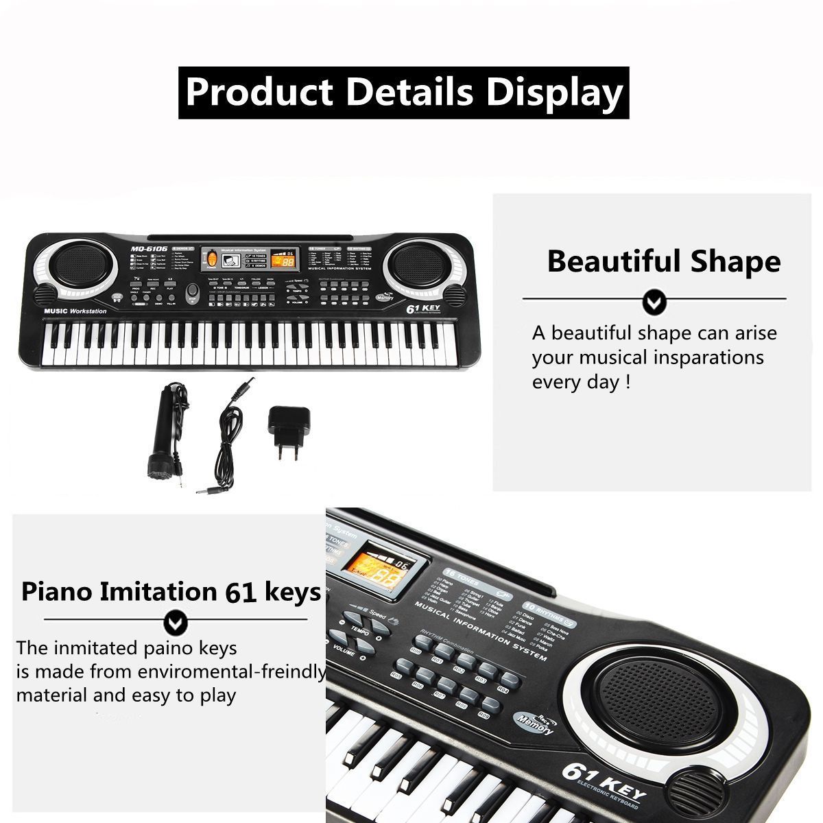 Standard-61-Keys--Children-Electronic-Piano-Keyboard-with-External-Speaker-Microphone-Supports-Singi-1660652