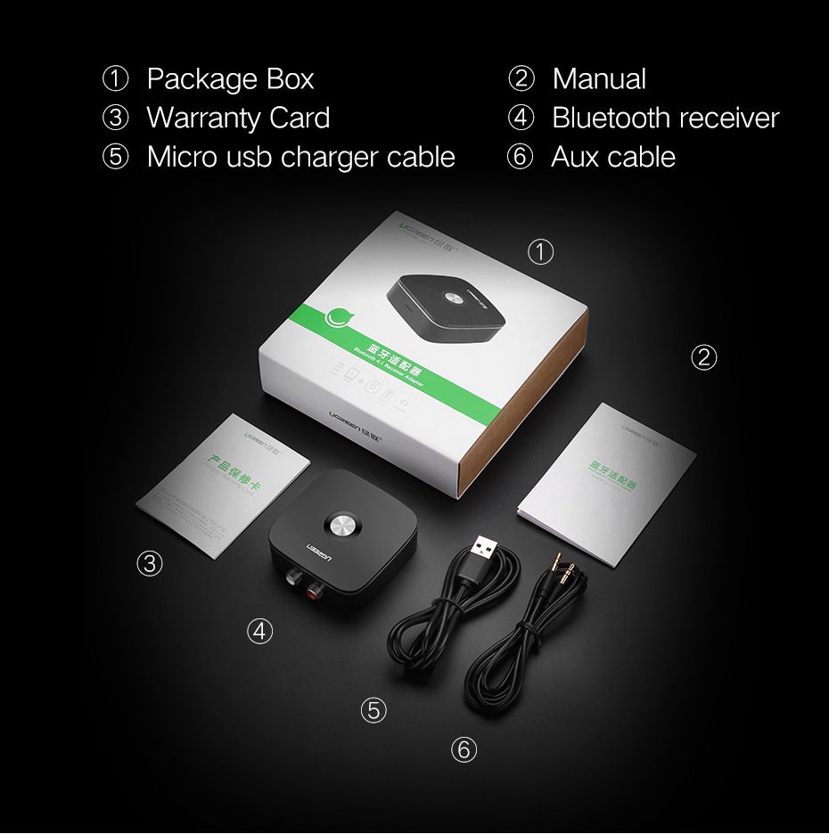 Ugreen-Wireless-bluetooth-41-Receiver-Adapter-35mm-to-2RCA-AUX-Audio-Music-Adapter-1165938