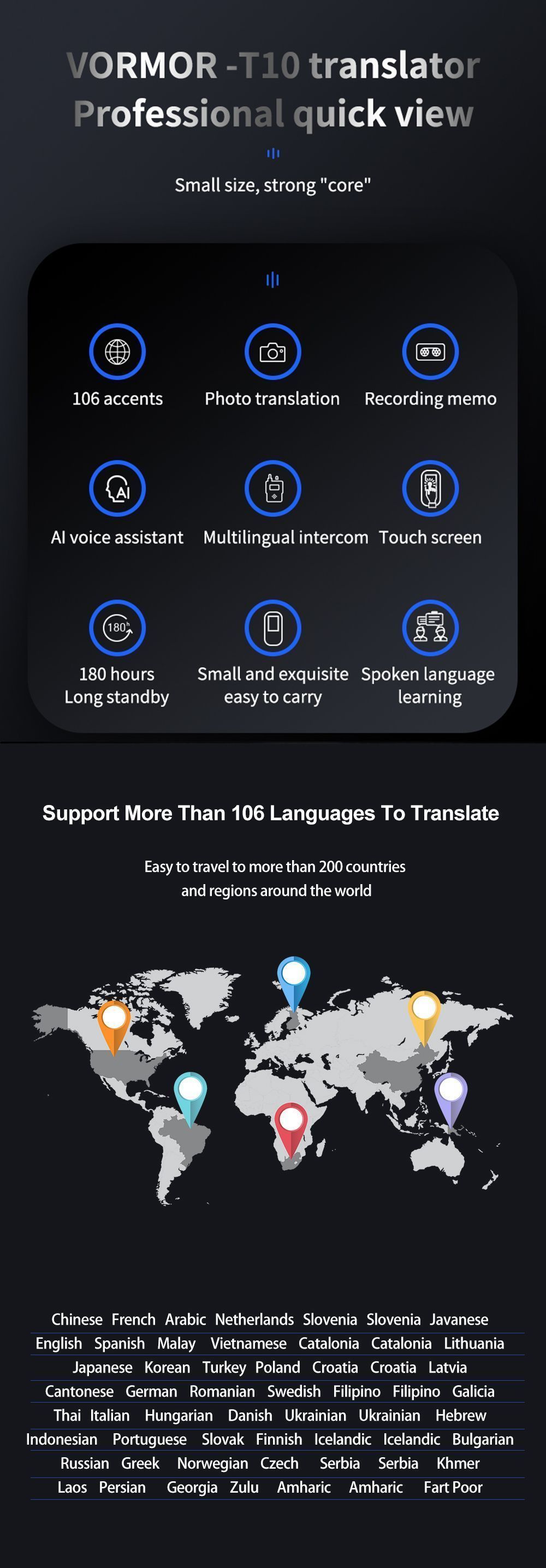 VORMOR-T10-106-Languages-Online-Offline-Voice-Translator-Photo-Translation-Real-time-Wifi-Smart-Tran-1574136