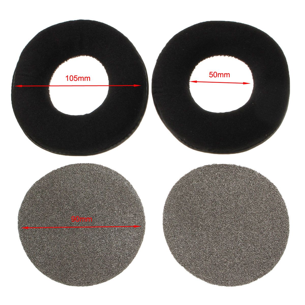 Velour-Velvet-Replacement-Ear-Pads-Cushion-For-AKG-K240-Studio-K240MKII-K270-K271-K271S-K272-1066665