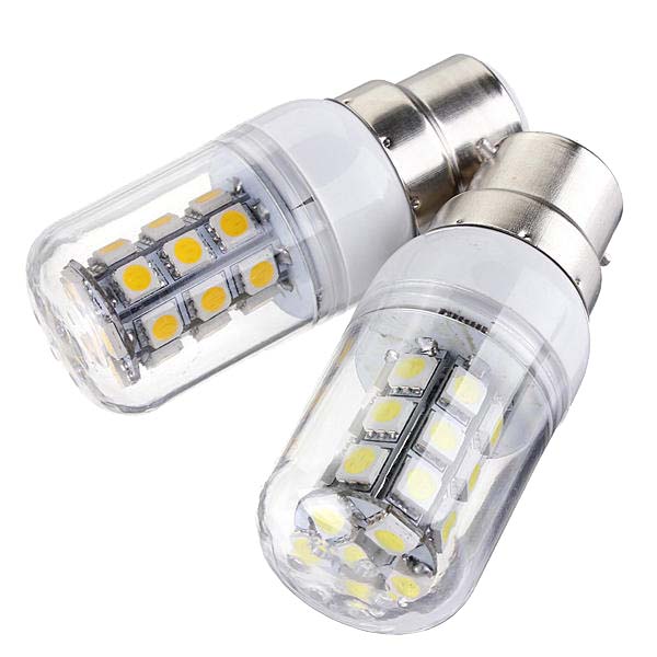 B22-LED-Bulbs-12V-3W-27-SMD-5050-WhiteWarm-White-Corn-Light-941541