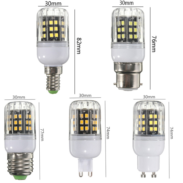 E27E14B22G9GU10-5W-2835-SMD-Cover-42-LED-Corn-Light-Lamp-Bulb-AC220V-1036415