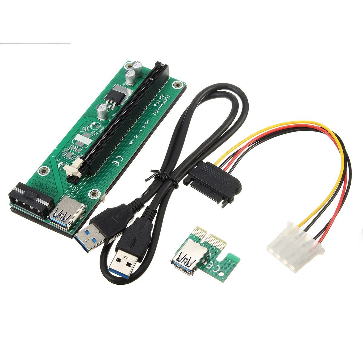 USB-30-PCI-E-Express-1x-to16x-Extension-Cable-Extender-Riser-Board-Card-Adapter-SATA-Cable-1250502