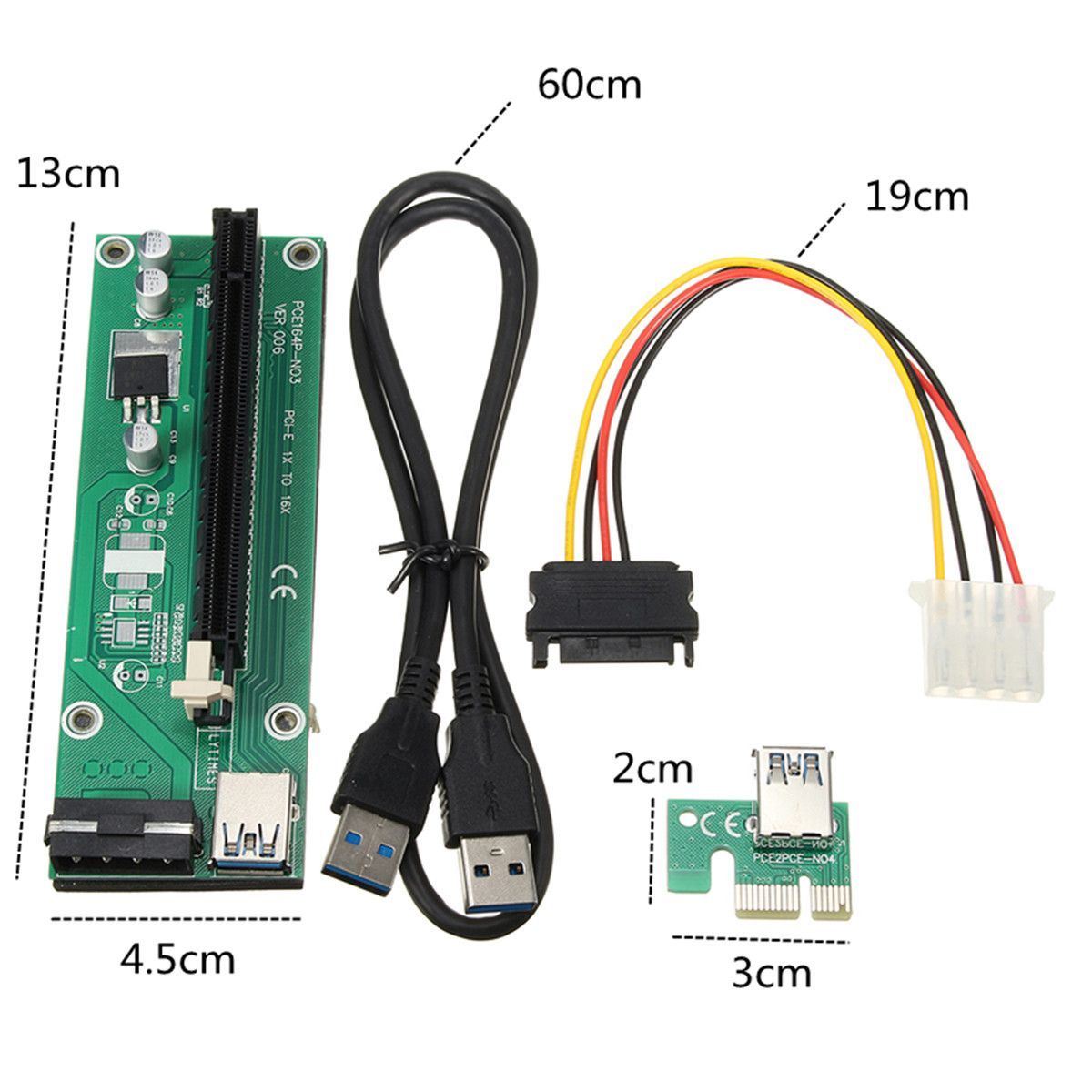 USB-30-PCI-E-Express-1x-to16x-Extension-Cable-Extender-Riser-Board-Card-Adapter-SATA-Cable-1250502