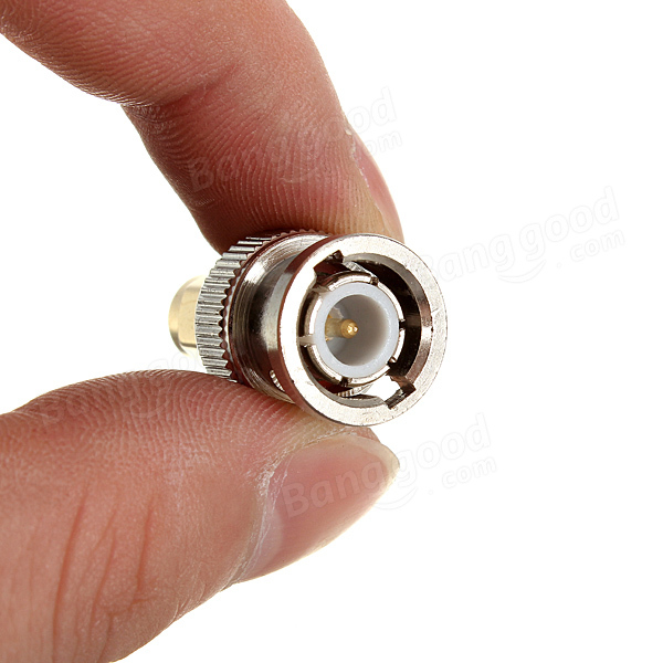 Alloy-Steel-BNC-Male-Plug-To-SMA-Male-Plug-RF-Adapter-Connector-924944