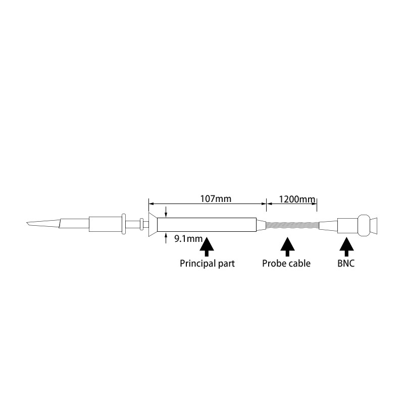 Cleqee-P7300-1PCS-Oscilloscope-Probe-300MHz-BNC-Protective-Cap-Scope-Probe-X1X10-DC-300MHz-1610643