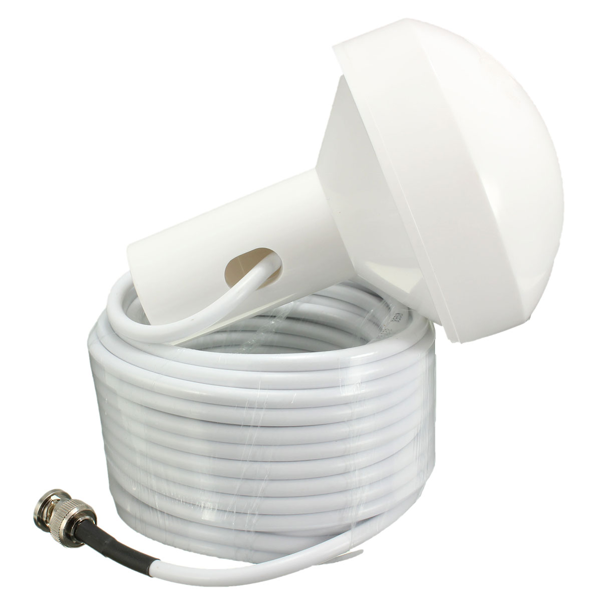 GPS-Active-Marine-Navigation-Antenna-10-Meters-With-BNC-Male-Plug-Connector-New-1019248