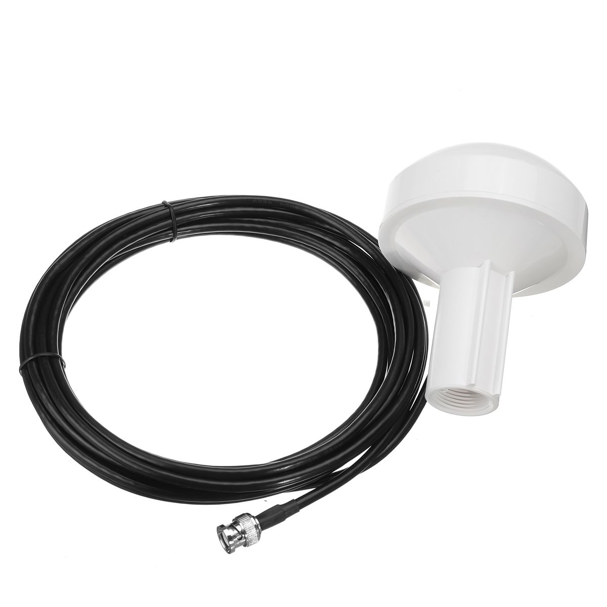 GPS-Active-Marine-Navigation-Antenna-5-Meters-With-BNC-Male-Plug-Connector-New-1019250