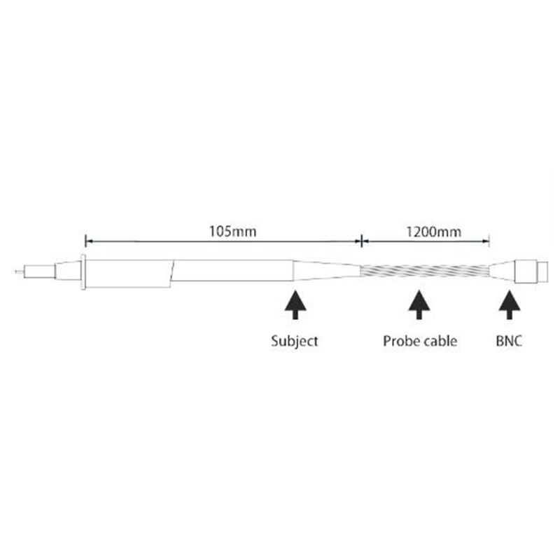 Hantek-P2301B-300MHz-100MOmega-Oscilloscope-Probe-BNC-Protective-Cap-Scope-Clip-Probe-1509389