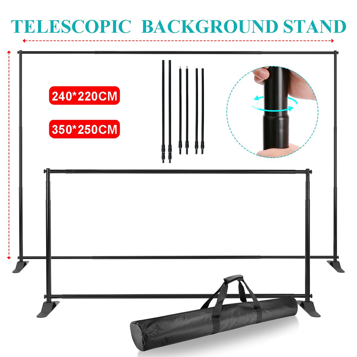 79FT-115FT-Iron-Adjustable-Telescopic-Photography-Background-Stand-Kit-with-Carrying-Bag-for-Backdro-1673294
