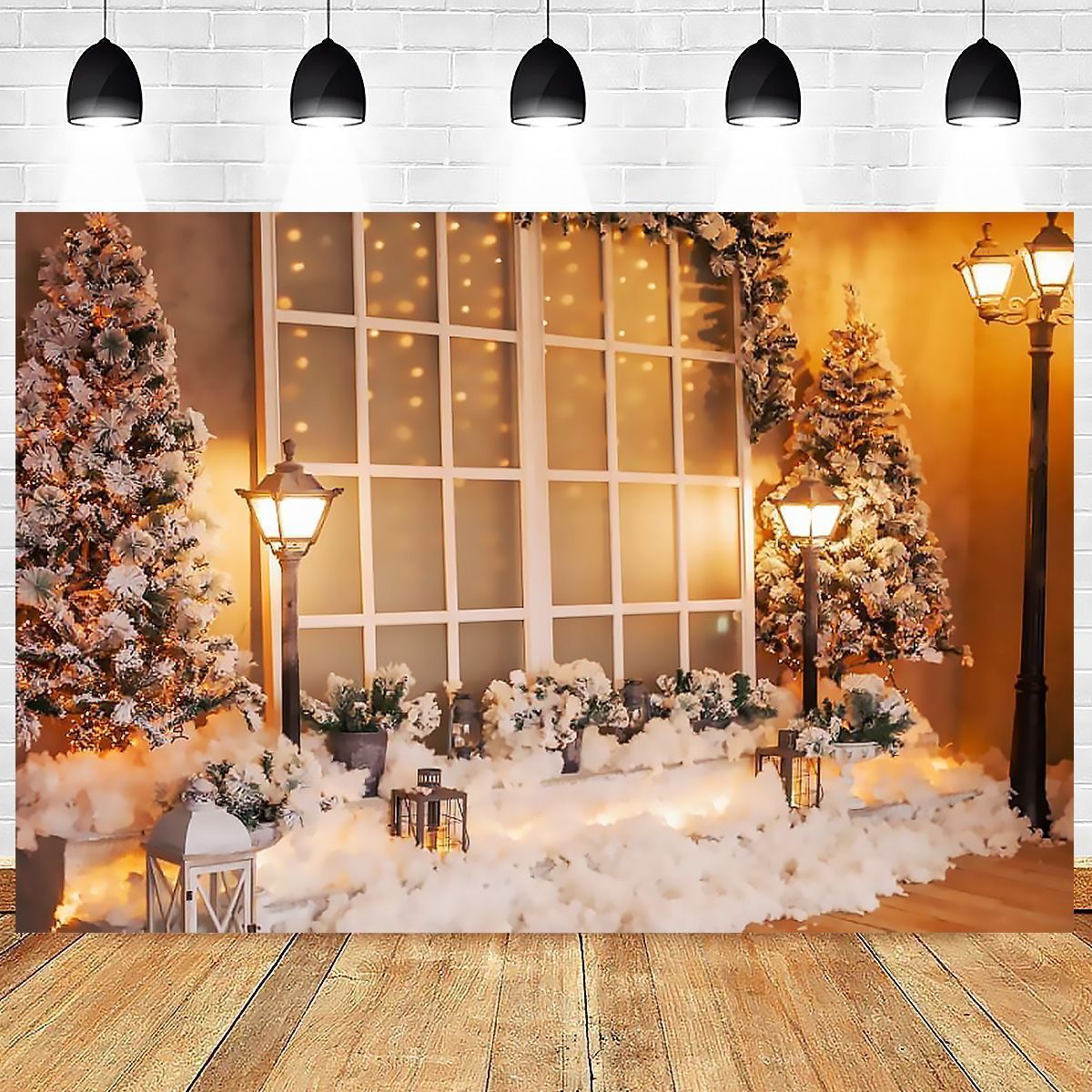 09x15m-15x21m-18x27m-Christmas-Tree-Photography-Backdrops-Snow-Street-Lamp-Window-Background-Cloth-f-1764507