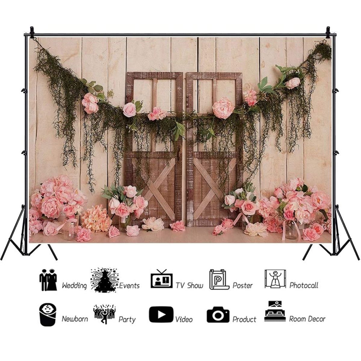 15x09m-21x15m-27x18m-Flower-Wooden-Door-Newborn-Baby-Party-Photography-Background-Studio-Photo-Backg-1718364