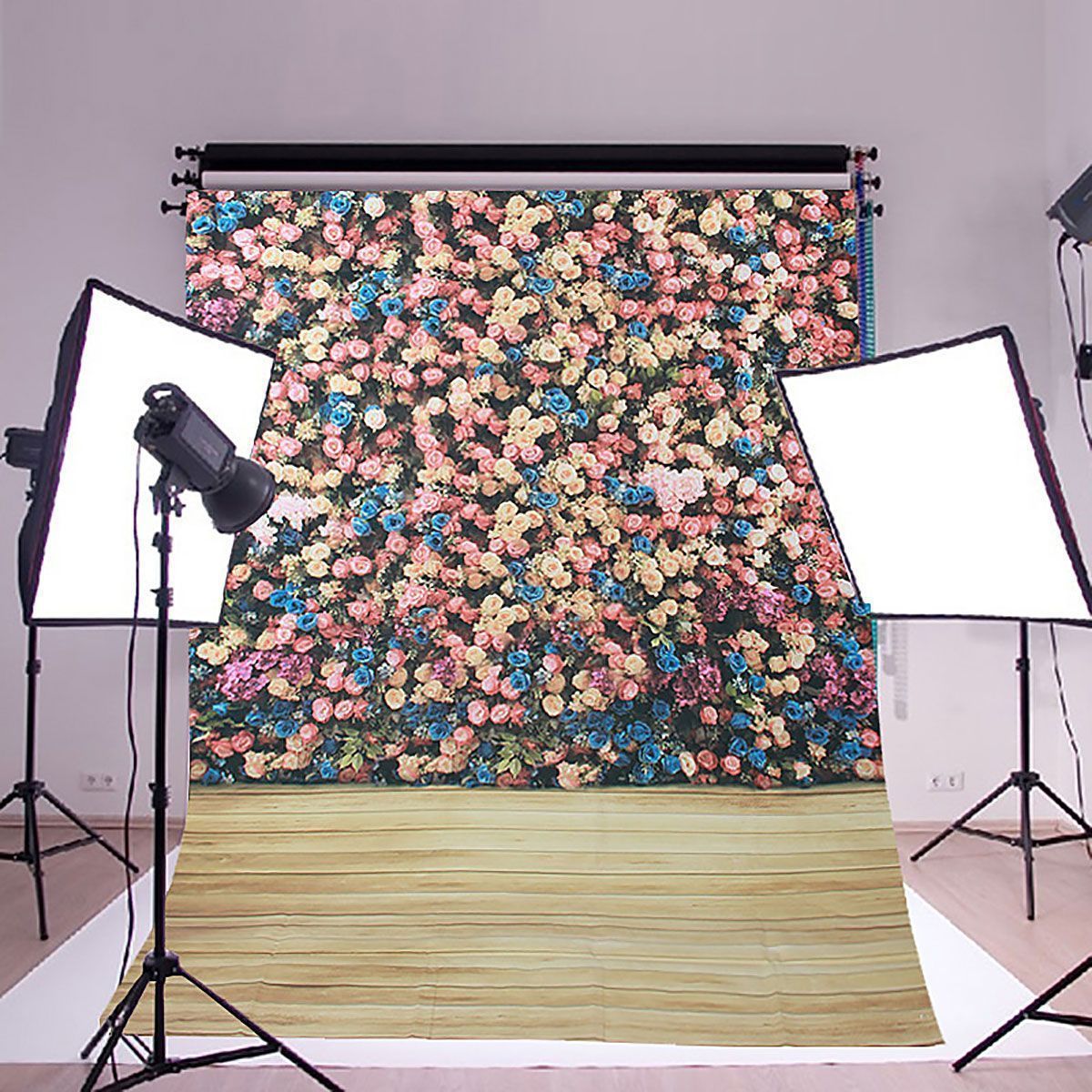 15x21m-5x7FT-Beautiful-Flower-Wall-Studio-Vinyl-Photography-Backdrop-Background-1050617