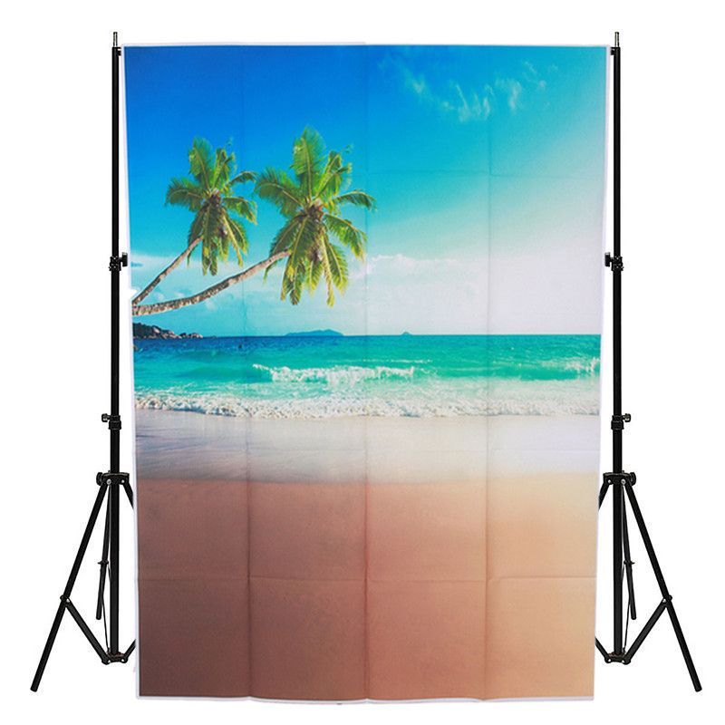 1x15m-3x5ft-Coast-Coconut-Tree-Vinyl-Studio-Photography-Photo-Backdrop-Background-1046729