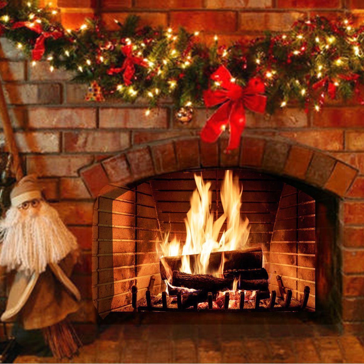 2x1FT-3x2FT-Fireplace-Fire-Brick-Photography-Backdrop-Background-Studio-Prop-1636010