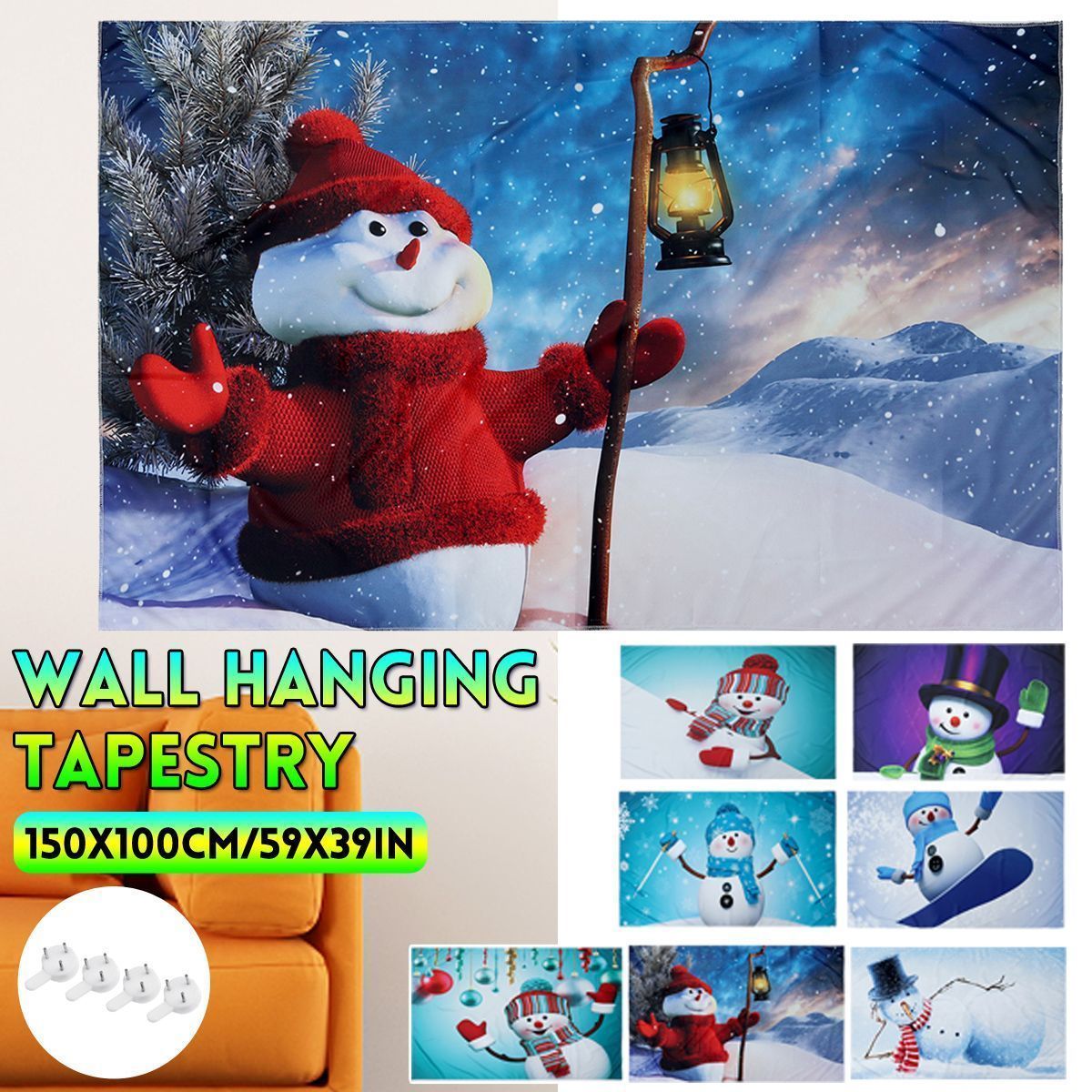 3D-Snowman-Wall-Hanging-Cloth-Photography-Background-Cloth-Hanging-Painting-Tapestry-Wall-Decoration-1748930
