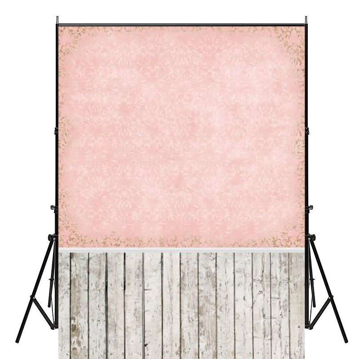 3x5FT-5x7FT-Pink-Theme-Wood-Floor-Photography-Backdrop-Background-Studio-Prop-1340612