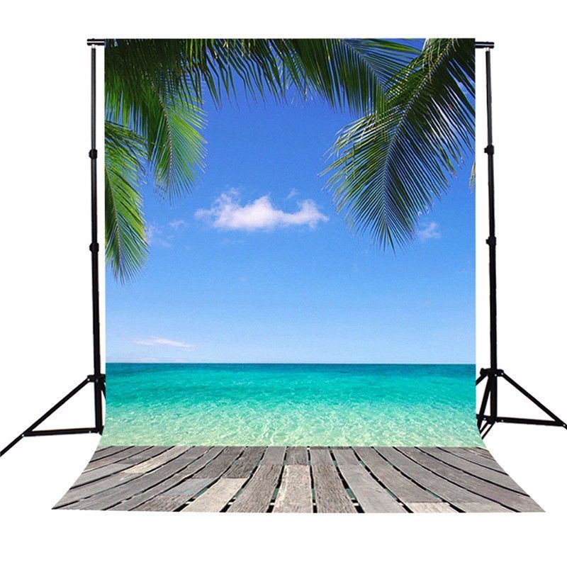 3x5FT-Vinyl-Summer-Blue-Sky-Beach-Coco-Photography-Backdrop-Background-Studio-Prop-1403519