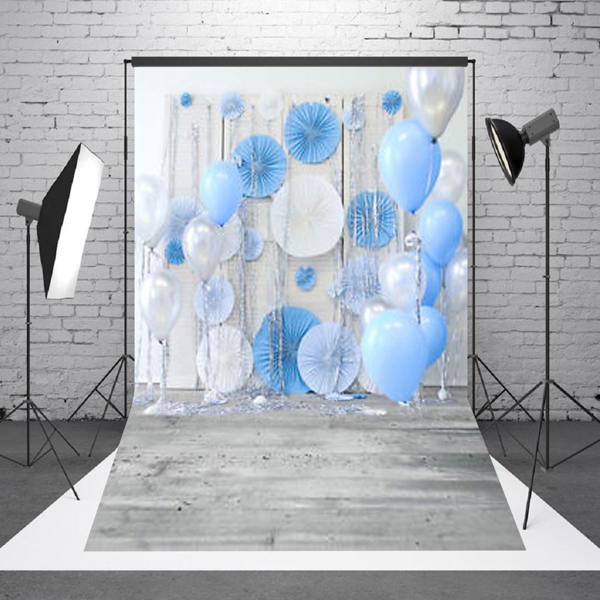 3x5ft-Balloon-Wall-Baby-Photography-Vinyl-Background-Board-Photo-Studio-Drops-1158435