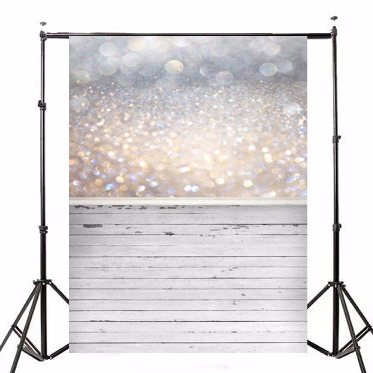 3x5ft-Bokeh-Glitter-Wood-Photography-Vinyl-Backdrop-Studio-Background-1277973
