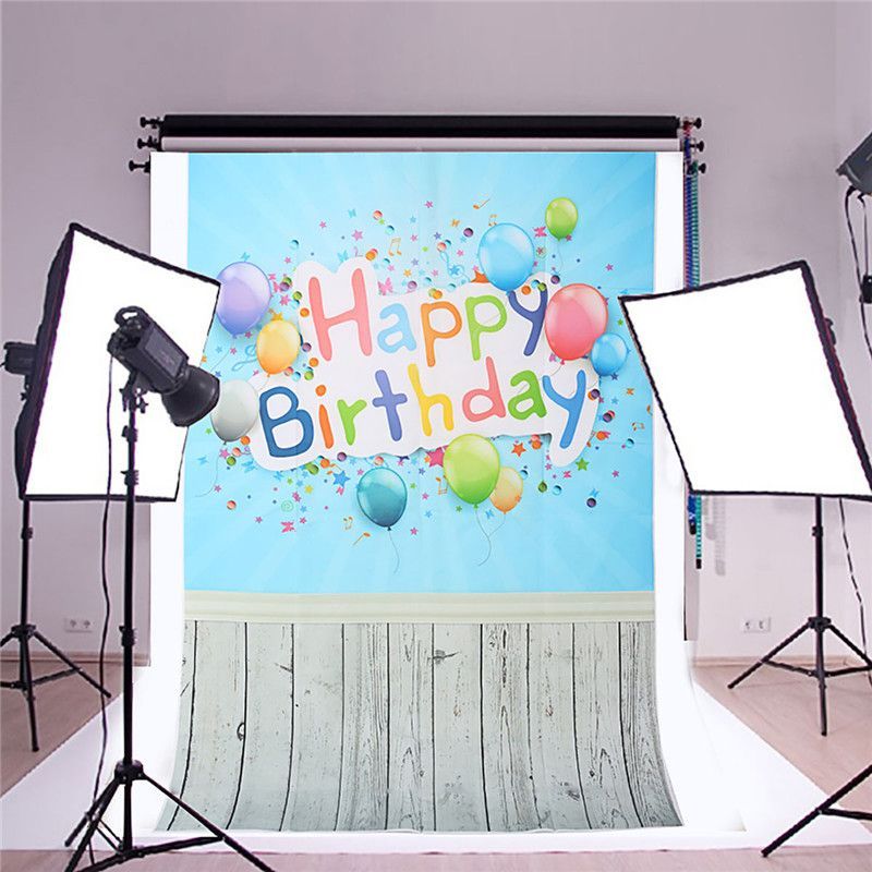 3x5ft-Vinyl-Happy-Birthday-Blue-Wood-Floor-Studio-Props-Photography-Background-Backdrop-1127519