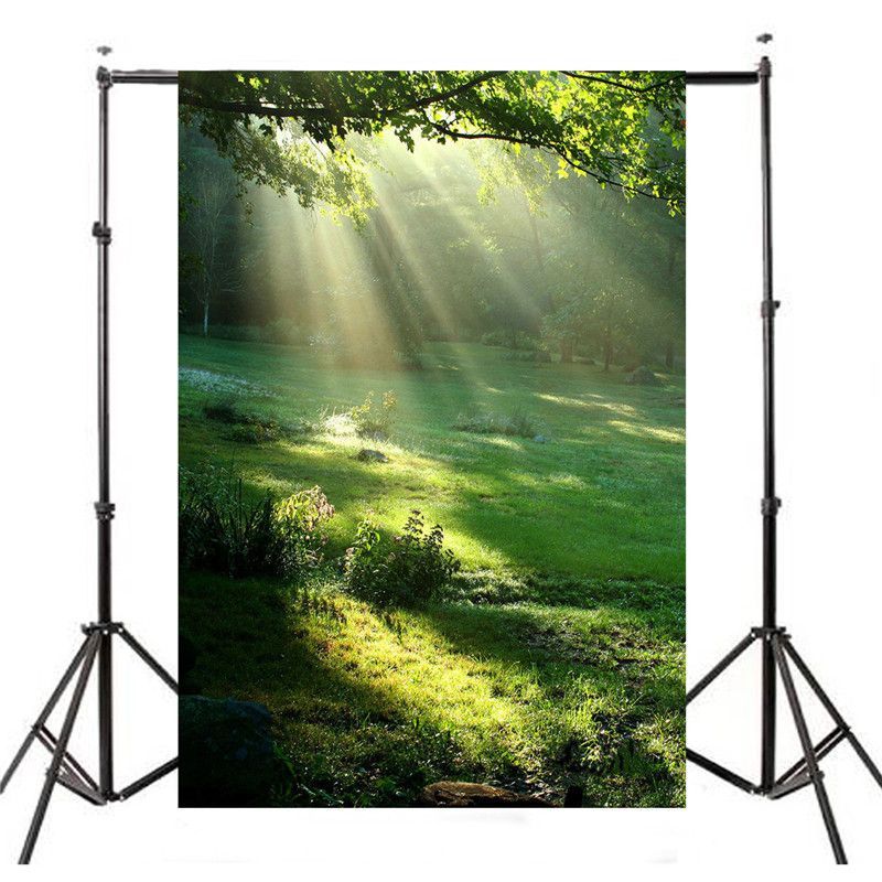 3x5ft-Vinyl-Spring-Forest-Sunshine-Photography-Backdrop-Background-Studio-Prop-1416574