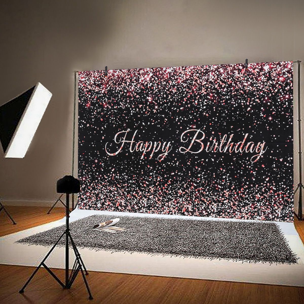 49x33FT-72x49FT-98x59FT-Pink-and-Black-Shiny-Gold-Dot-Glamour-Sparkle-Studio-Photography-Backdrops-B-1680676
