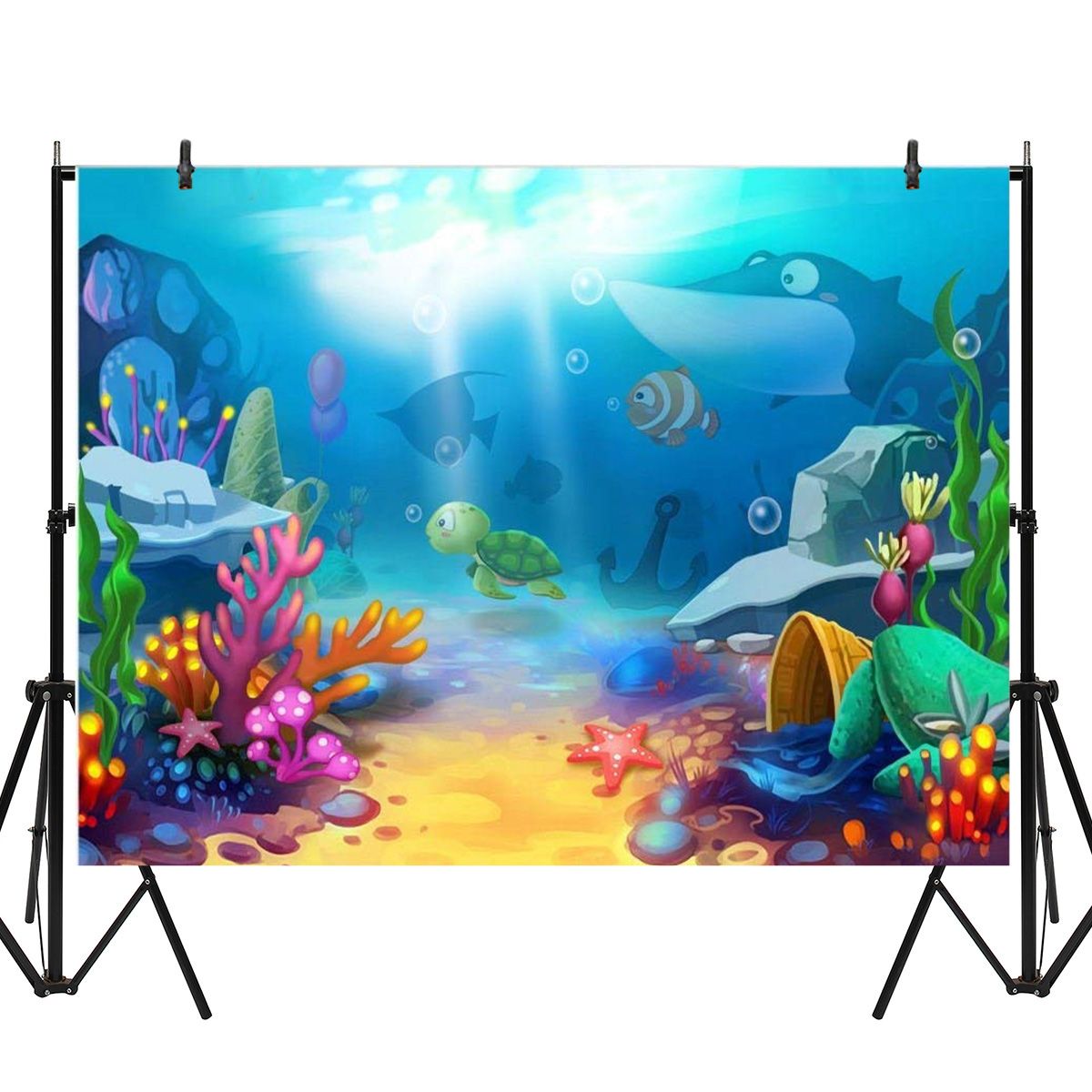 5x3FT-7x5FT-8x6FT-Cartoon-Sea-Fish-Photography-Backdrop-Background-Studio-Prop-1636952