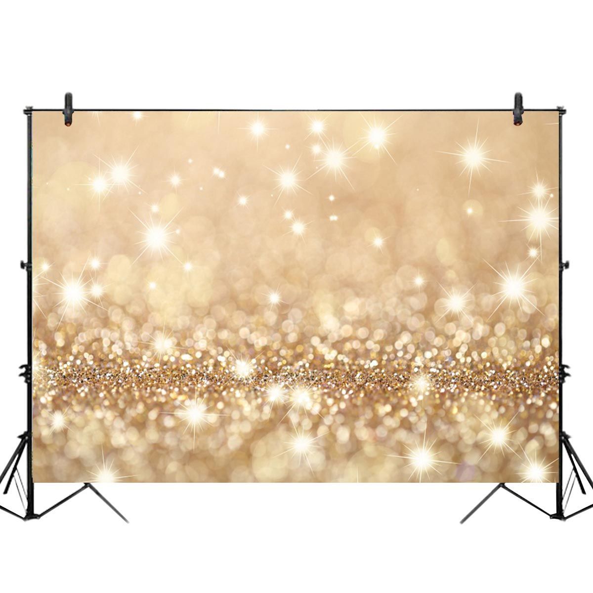 5x3FT-7x5FT-9x6FT-Vinyl-Gold-Glitter-Photography-Backdrop-Background-Studio-Prop-1635479