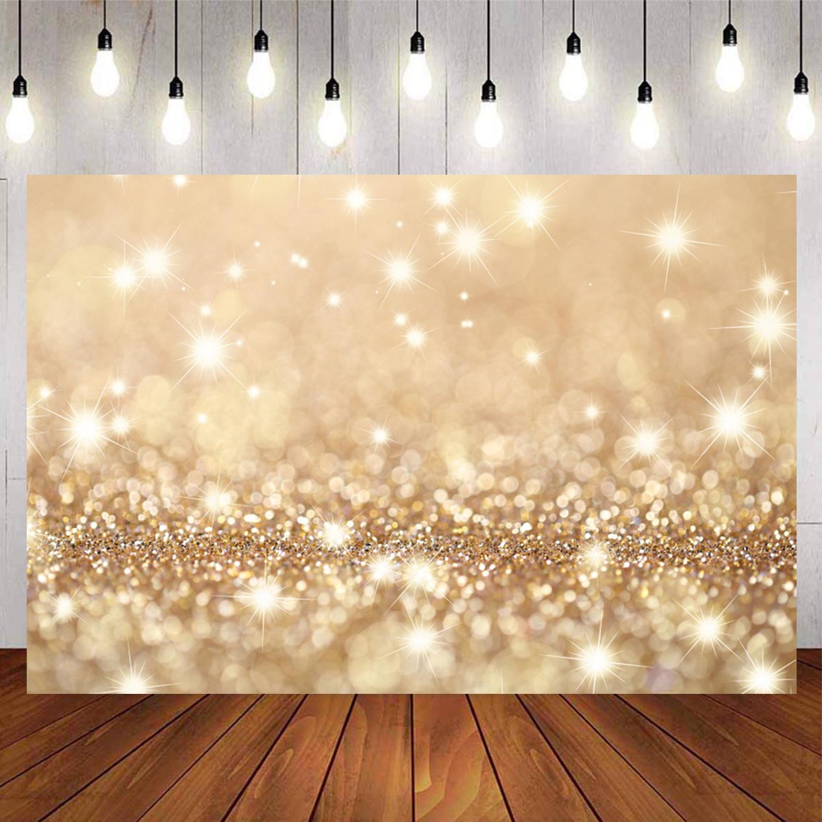 5x3FT-7x5FT-9x6FT-Vinyl-Gold-Glitter-Photography-Backdrop-Background-Studio-Prop-1635479