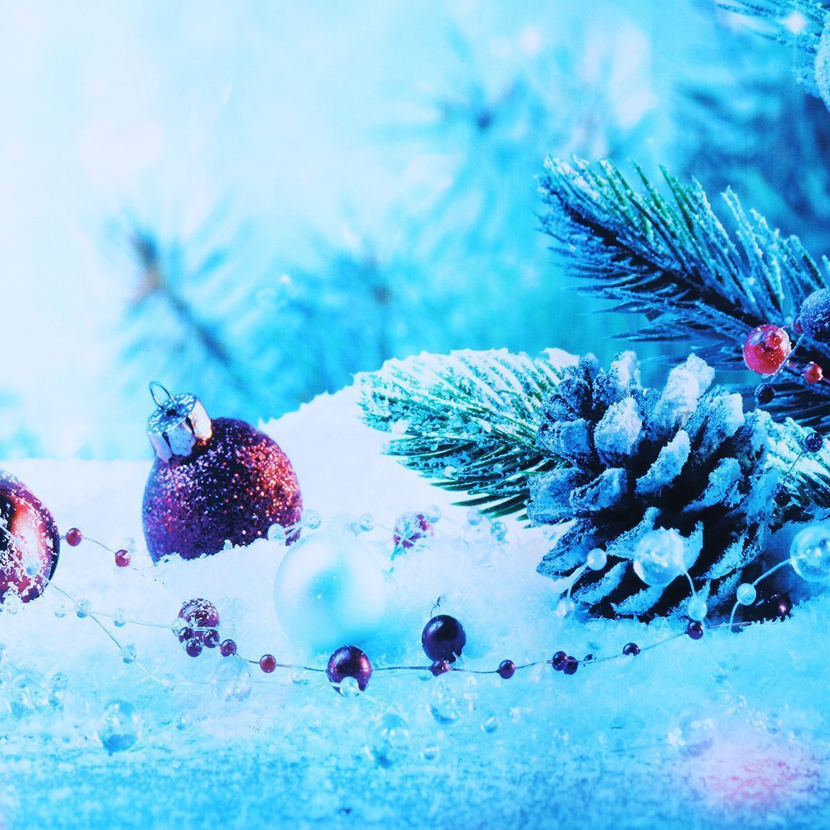5x3FT-7x5FT-Dream-Snow-Blue-Scene-Photography-Backdrop-Background-Studio-Prop-1610110