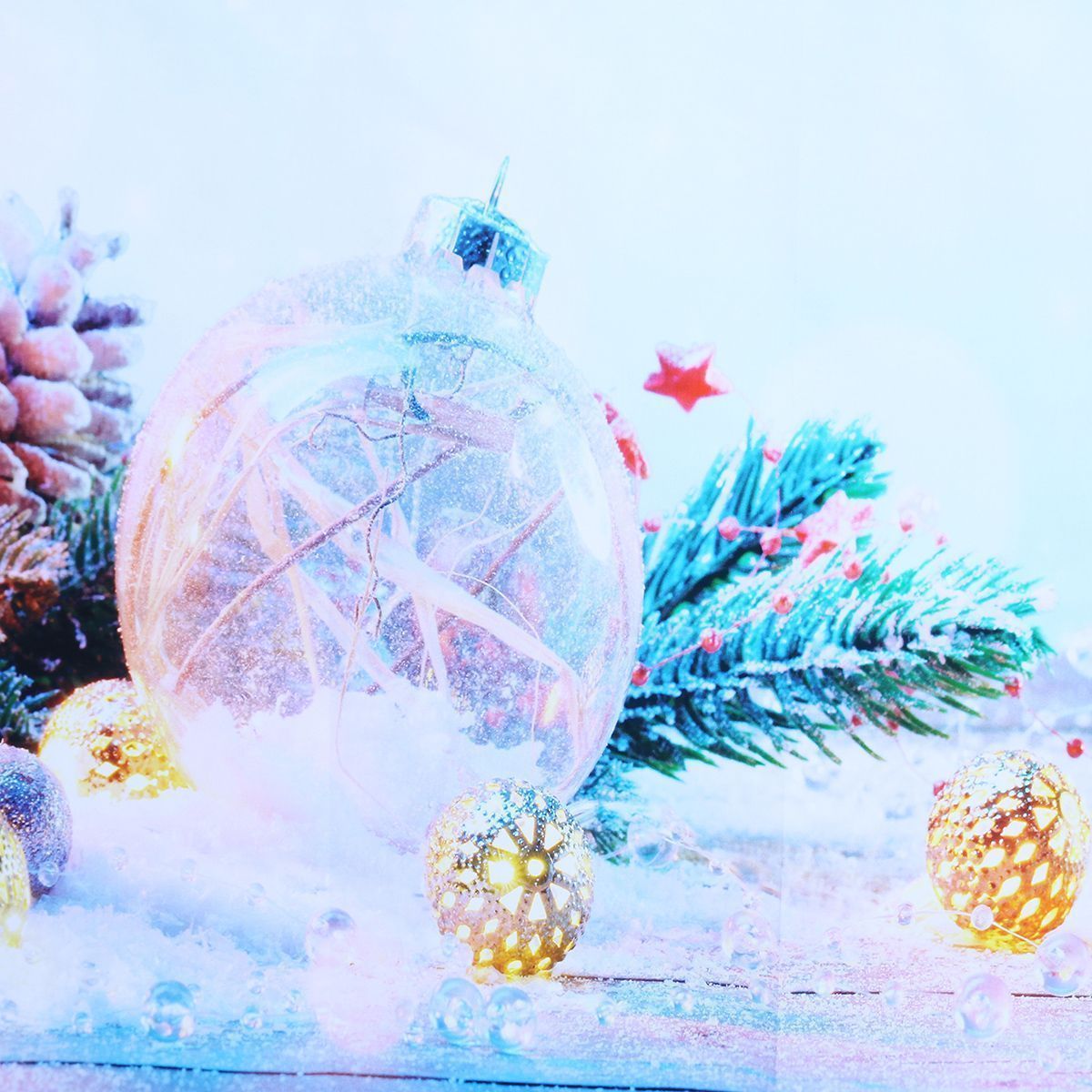 5x3FT-7x5FT-Dream-Snow-Blue-Scene-Photography-Backdrop-Background-Studio-Prop-1610110