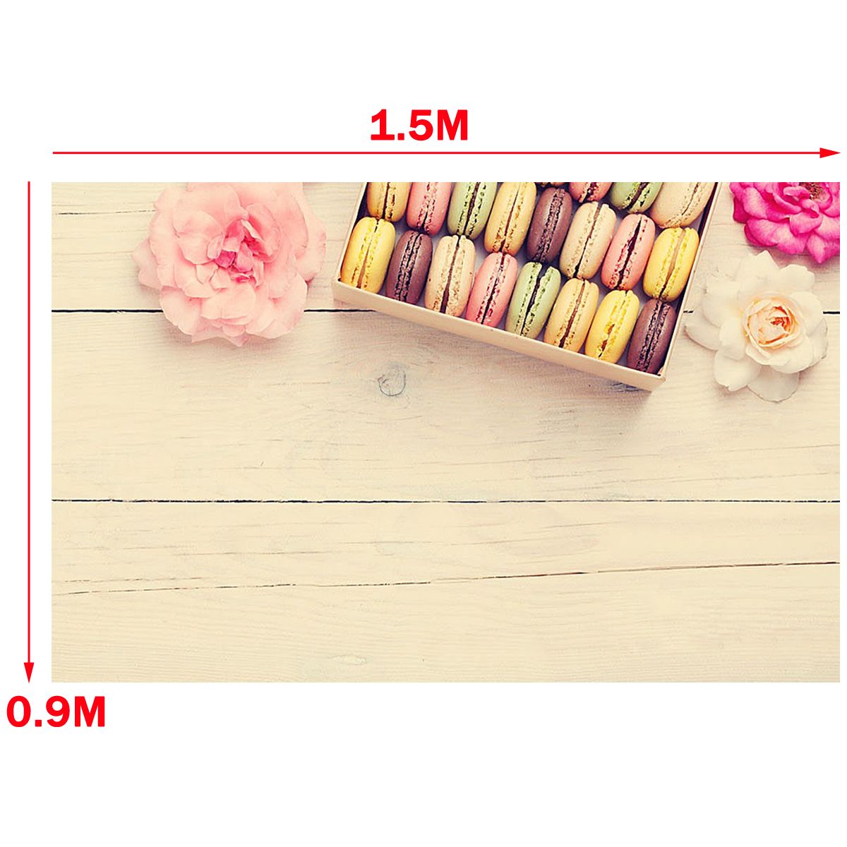 5x3FT-Macaron-Flowers-Wooden-Wall-Photography-Backdrop-Studio-Prop-Background-1401727