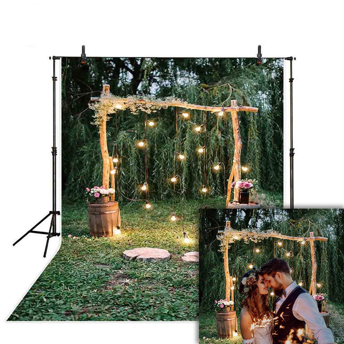 5x3ft-7x5ft-9x6ft-E71508-Ethylene-Propylene-Lawn-Flower-Forest-Wedding-Photography-Backdrop-Photo-Ba-1673105