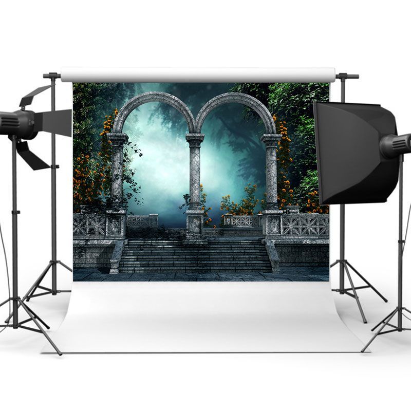 5x3ft-Vinyl-Fairy-Tale-Scenery-Photography-Backdrop-Background-Studio-Prop-1222242