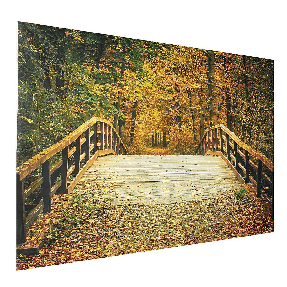 5x7FT-Autumn-Fall-Bridge-Photography-Vinyl-Background-Studio-Photo-Backdrops-1142368