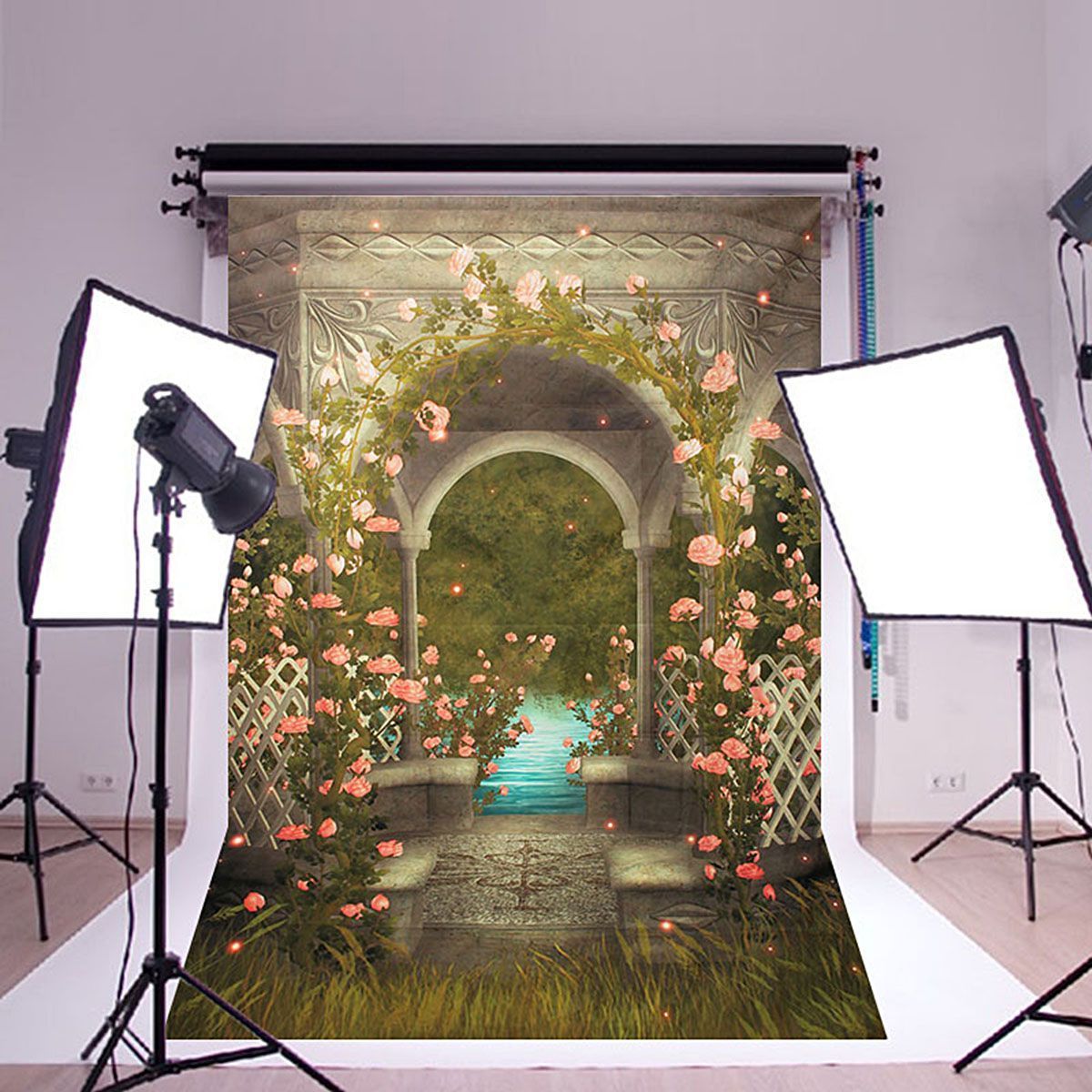 5x7FT-Castle-Photography-Background-Wedding-Photo-Studio-Vinyl-Backdrops-Flowers-1130358